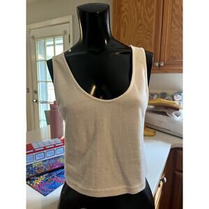 White Knit Forever 21 Tank